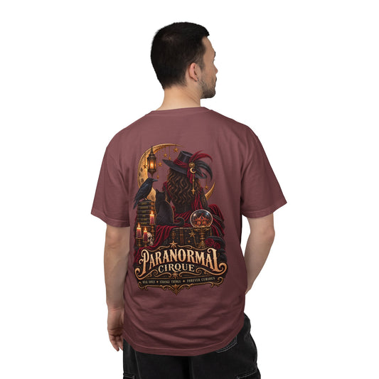 Paranormal Cirque T-Shirt — Gothic Raven Fortune Teller Tee