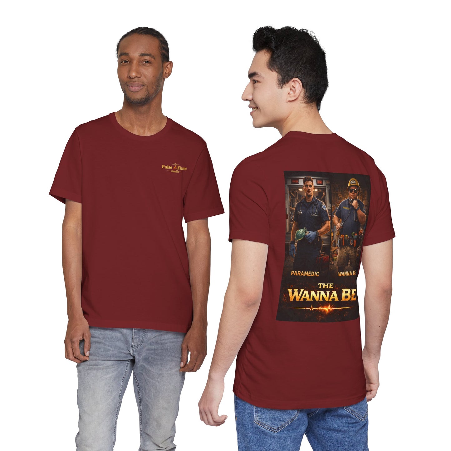 First Responder Tribute Tee — Firefighter, Law Enforcement & EMS Shirt