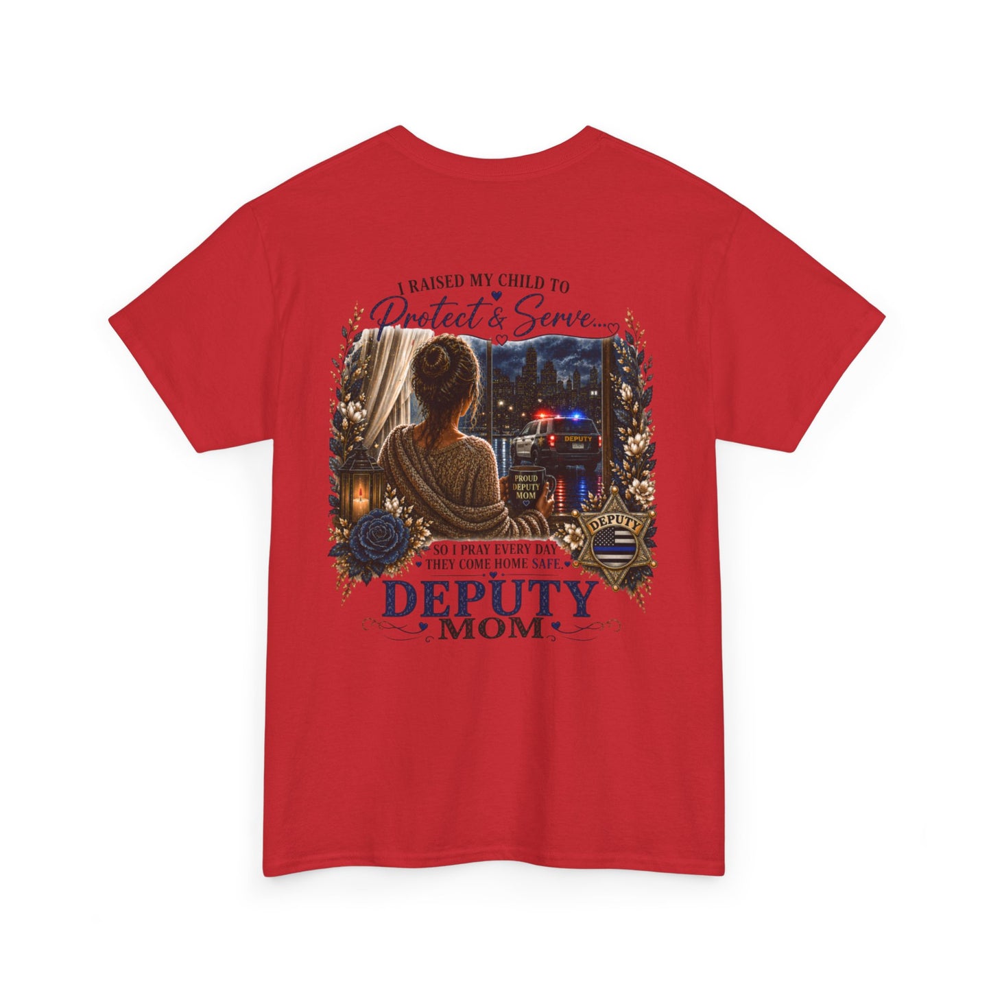 Deputy Mom Tee β Proud Police Mom "Back The Blue" Family Shirt