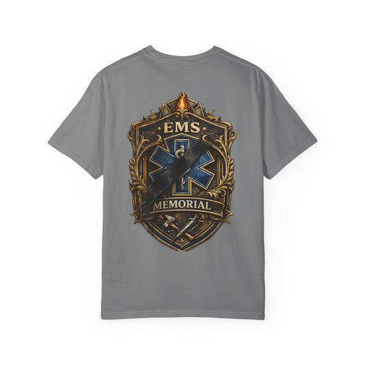 EMS Fallen Tribute T-Shirt — First Responders Memorial Tee