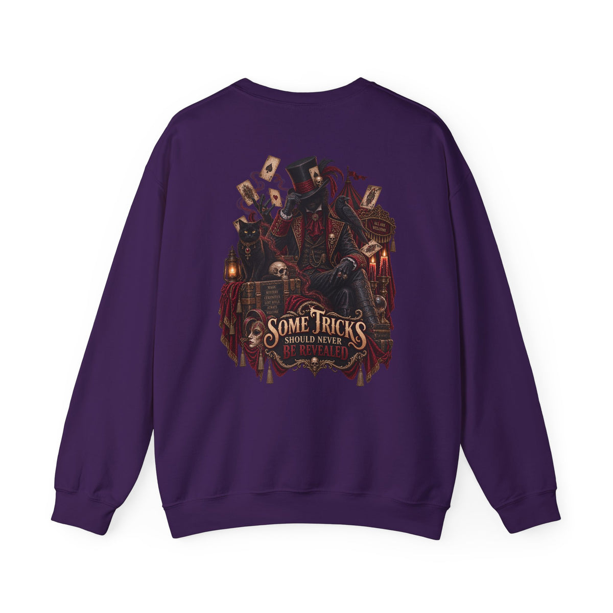 Some Tricks Should Never Be Revealed | Haunted Magician Gothic Circus Shirt