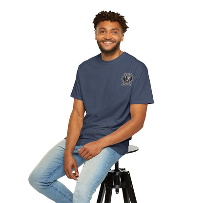 Firefighter Tribute T-Shirt — "343 Never Forget" Fire Rescue Back Design