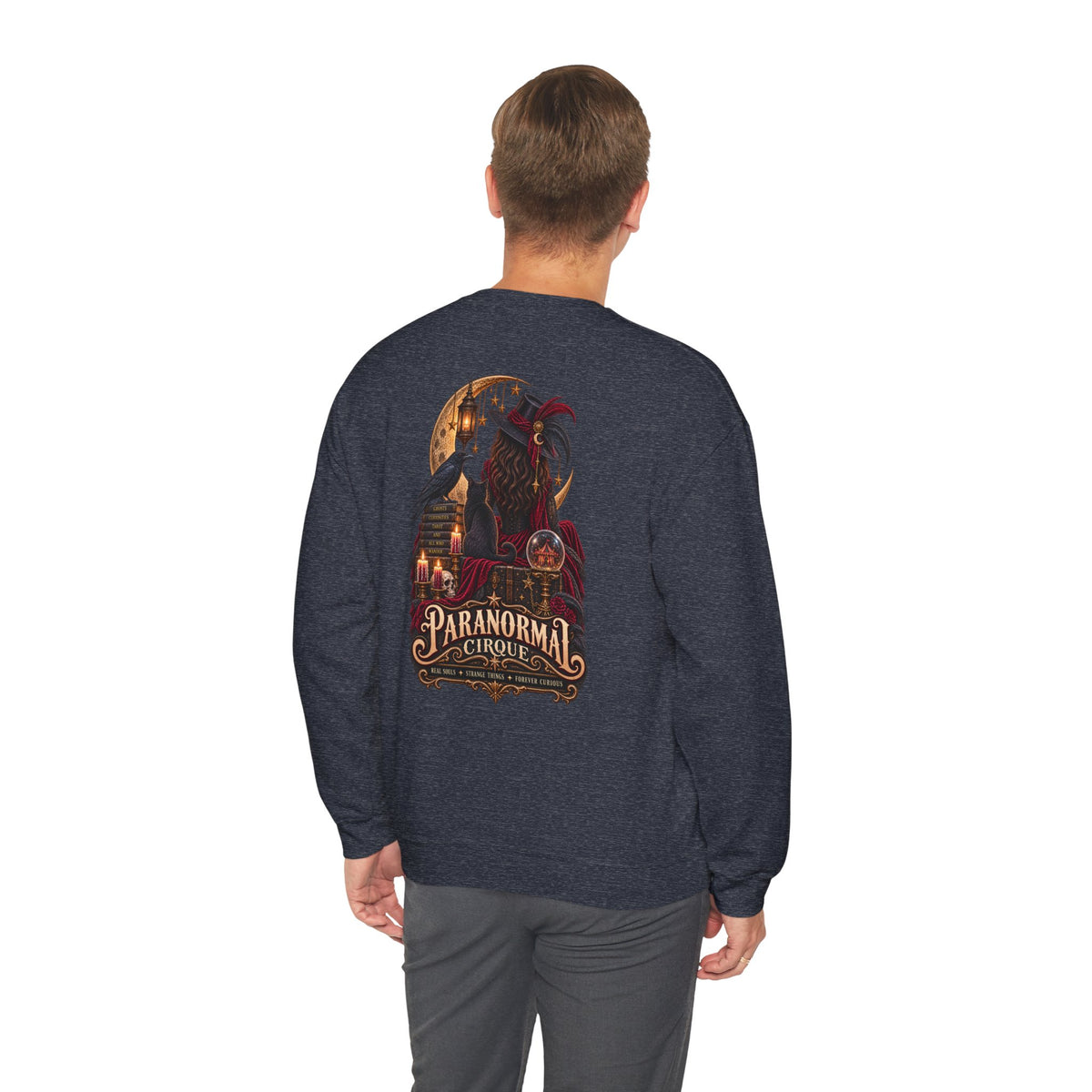 Paranormal Cirque | Real Souls, Strange Things & Forever Curious Gothic Shirt