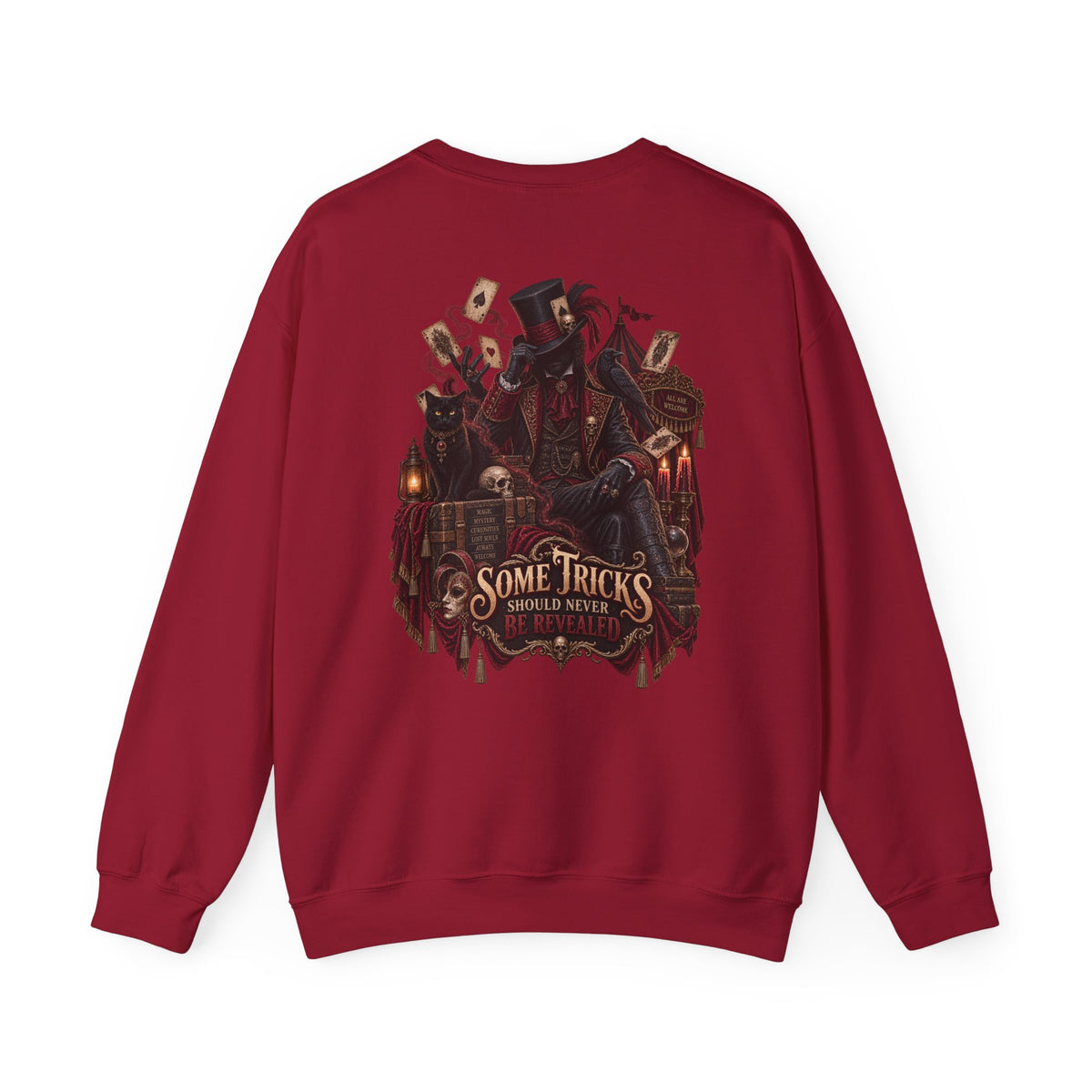 Some Tricks Should Never Be Revealed | Haunted Magician Gothic Circus Shirt