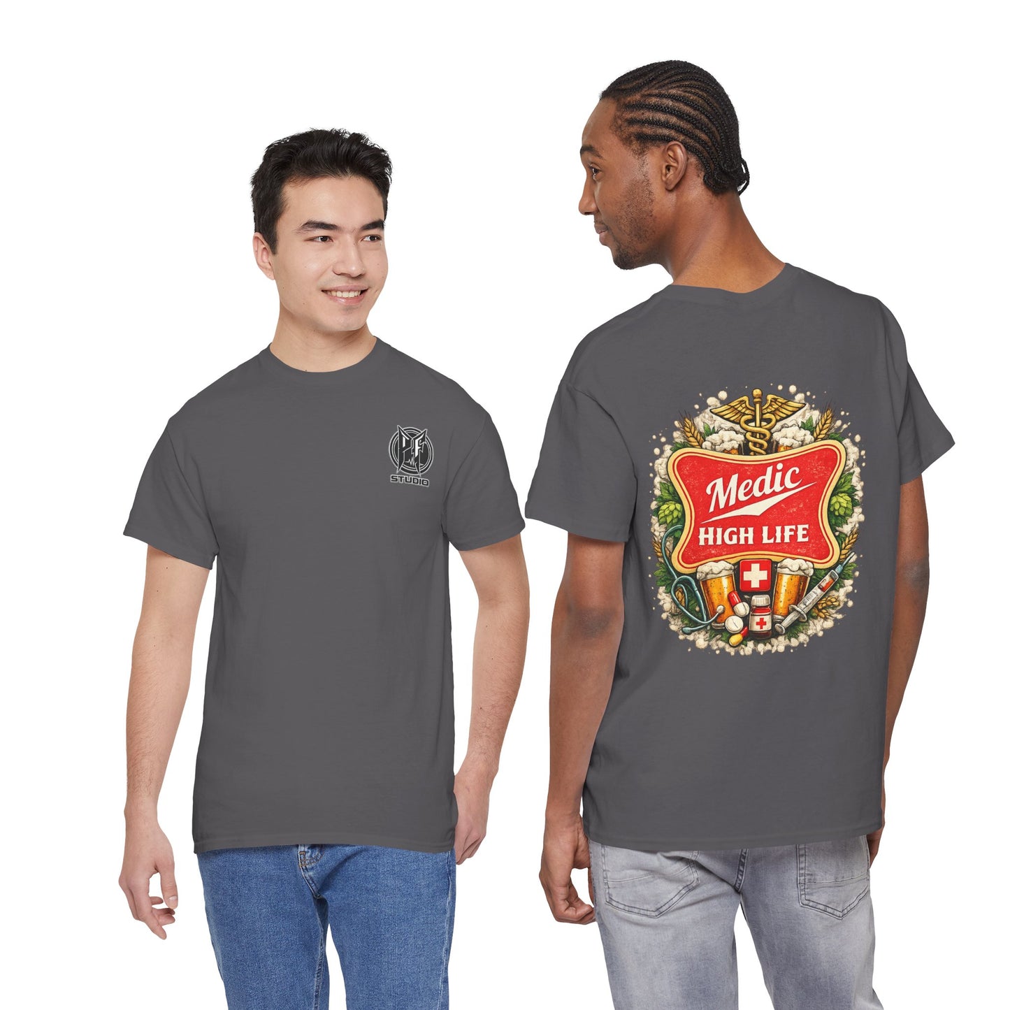 Paramedic High Life Tee — Funny EMS First Responder T-Shirt