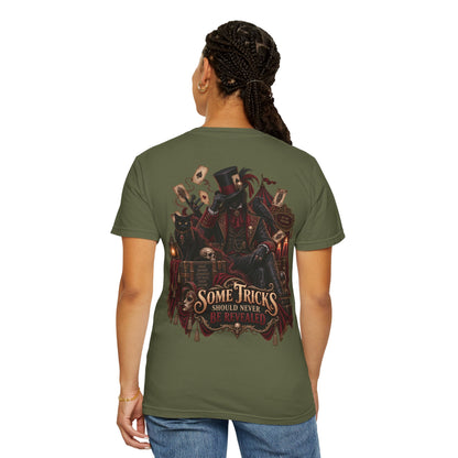 Some Tricks Should Never Be Revealed | Haunted Magician Gothic Circus Shirt