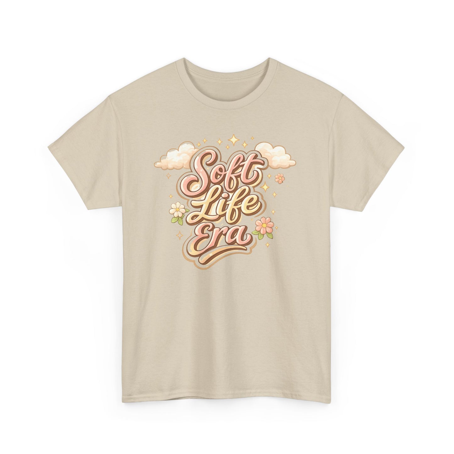 Soft Life Era Graphic Tee | Aesthetic Soft Girl Vintage Self Care Shirt