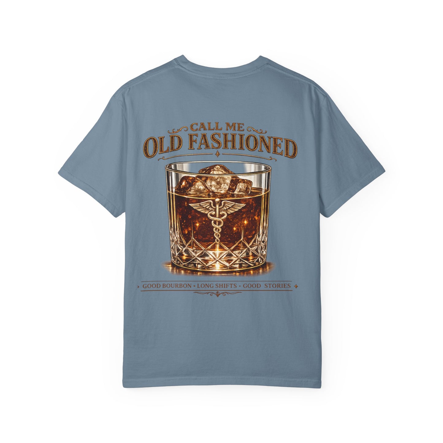 Old Fashioned Whiskey T-Shirt — Vintage Cocktail Graphic Tee