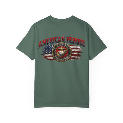 USMC 'American Heroes' Garment-Dyed T-Shirt