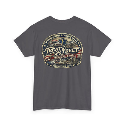 Treat & Street Medical Team First Responders T-Shirt | Firefighter Police EMS