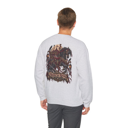 Round and Round the Lost Souls Go | Haunted Carousel Gothic Circus Shirt
