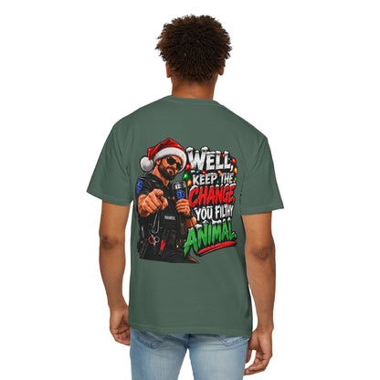 Funny Paramedic Christmas Shirt, Keep the Change You Filthy Animal, EMS Holiday Sweatshirt, EMT Gift, First Responder Christmas Apparel