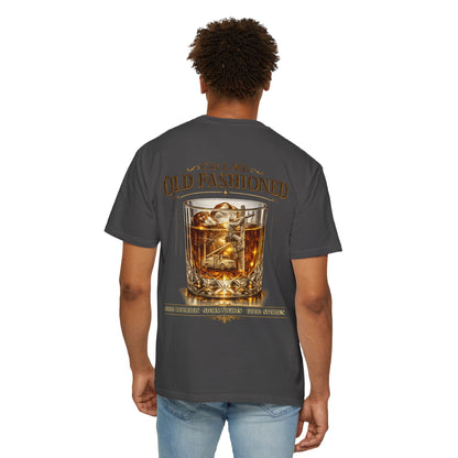 Lineman Bourbon & Storm Chaser T-Shirt — "Call Me Old Fashioned"