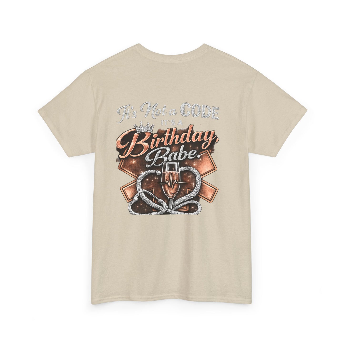Bougie EMS Lady Birthday Tee — EMS Women First Responder Birthday Shirt
