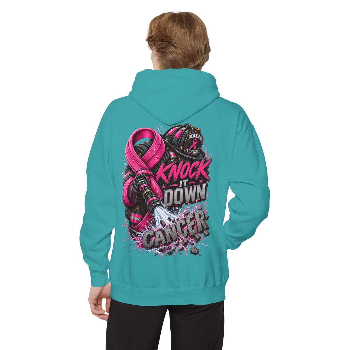 Breast Cancer Awareness  Firefighter Edition Knock it Down