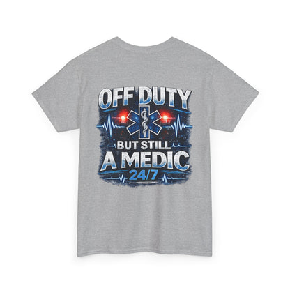 EMT Paramedic Tee — "Medic 24/7" First Responder Gift