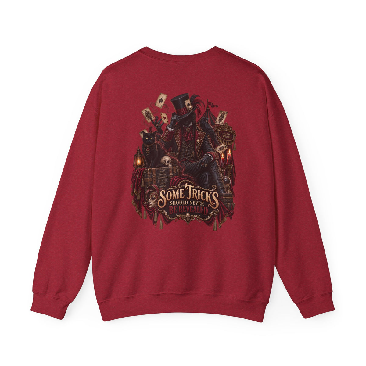 Some Tricks Should Never Be Revealed | Haunted Magician Gothic Circus Shirt