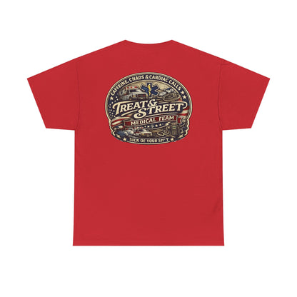 Treat & Street Medical Team First Responders T-Shirt | Firefighter Police EMS