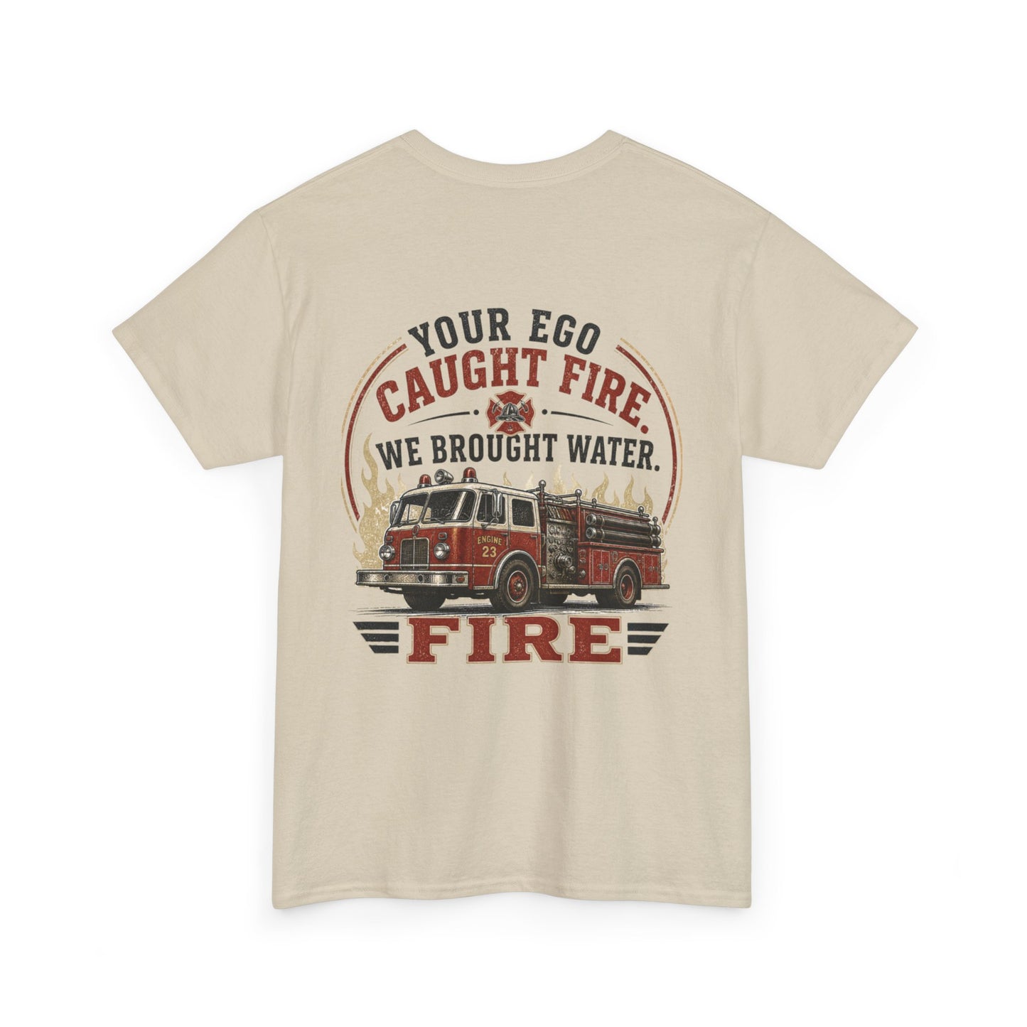 Vintage Firefighter Tee | Retro Fire Dept Shirt