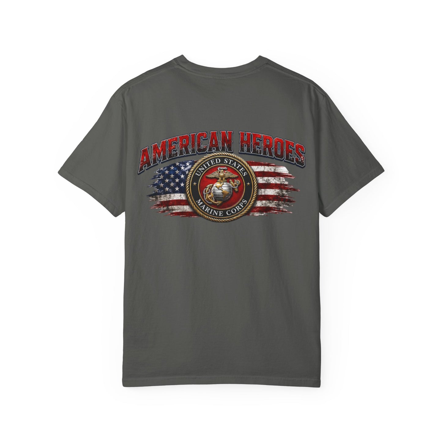 USMC 'American Heroes' Garment-Dyed T-Shirt