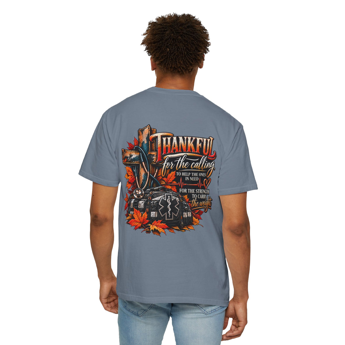 Thankful for the Calling | EMS Faith & Thanksgiving T-Shirt