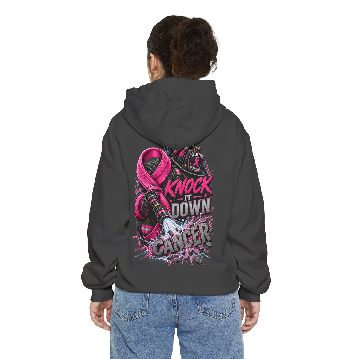 Breast Cancer Awareness  Firefighter Edition Knock it Down