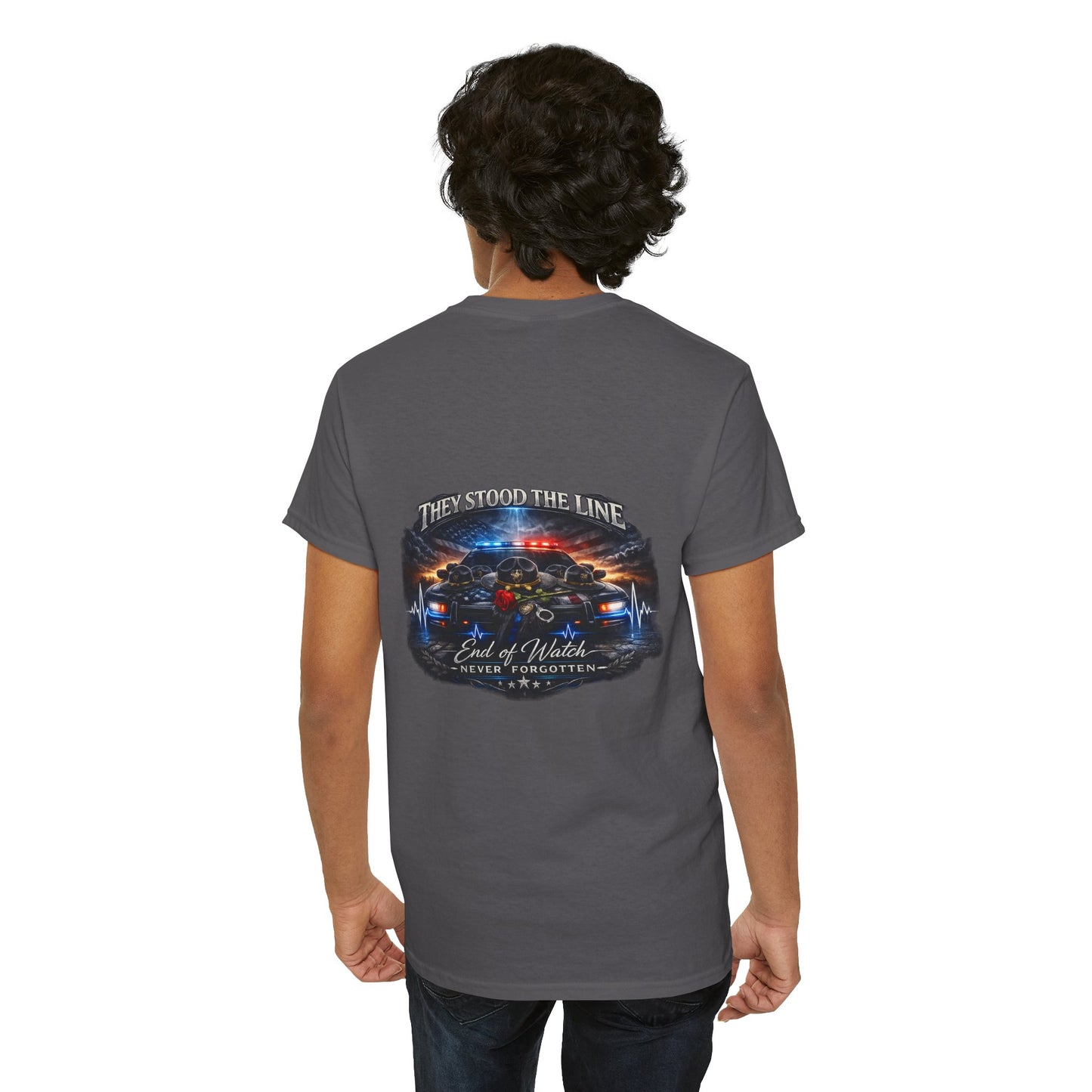 North Carolina State Trooper Memorial T-Shirt — Badge Tribute