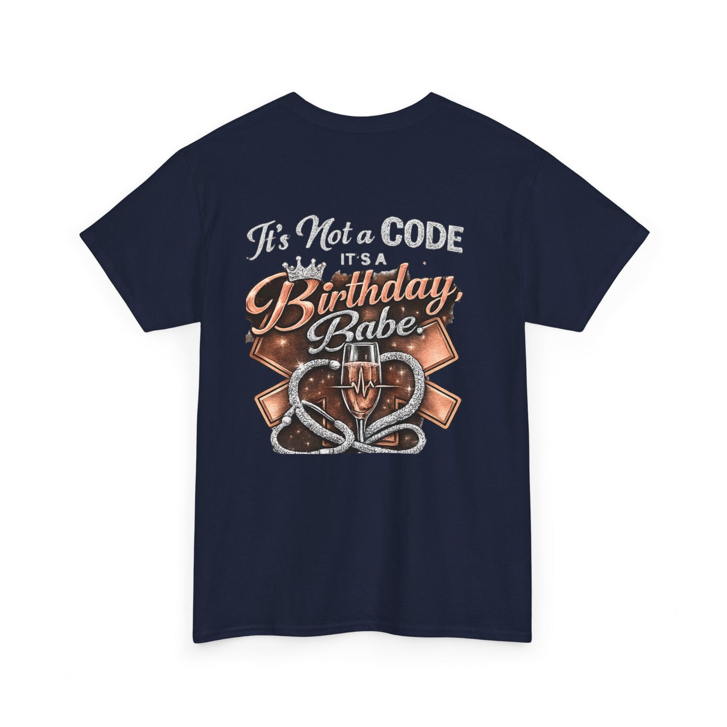Bougie EMS Lady Birthday Tee — EMS Women First Responder Birthday Shirt