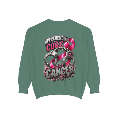 Apprehending a cure Breast Cancer Awareness Sweatshirt  LEO edition