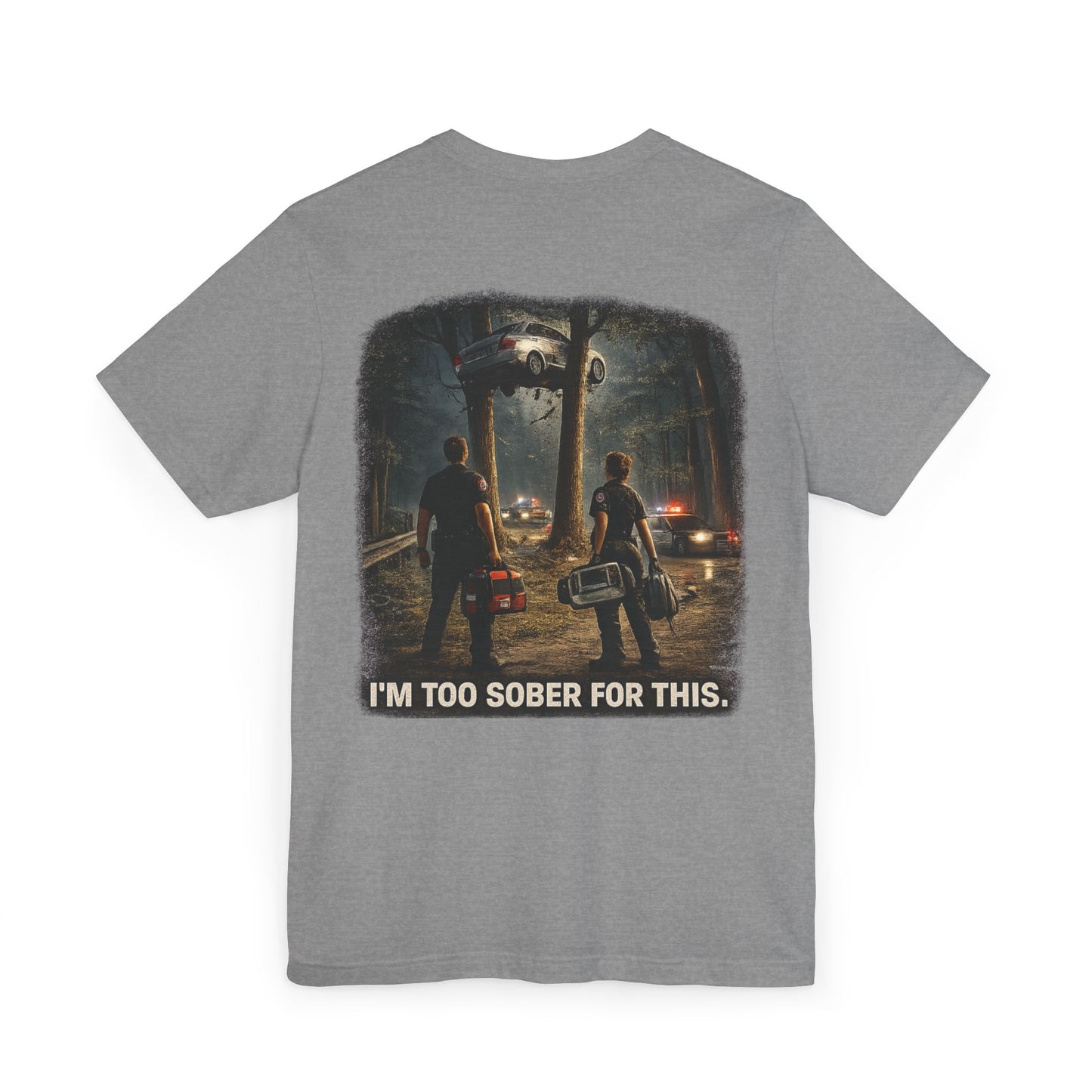 Speechless First Responders T-Shirt — Paramedic, Firefighter & Law Enforcement Tribute