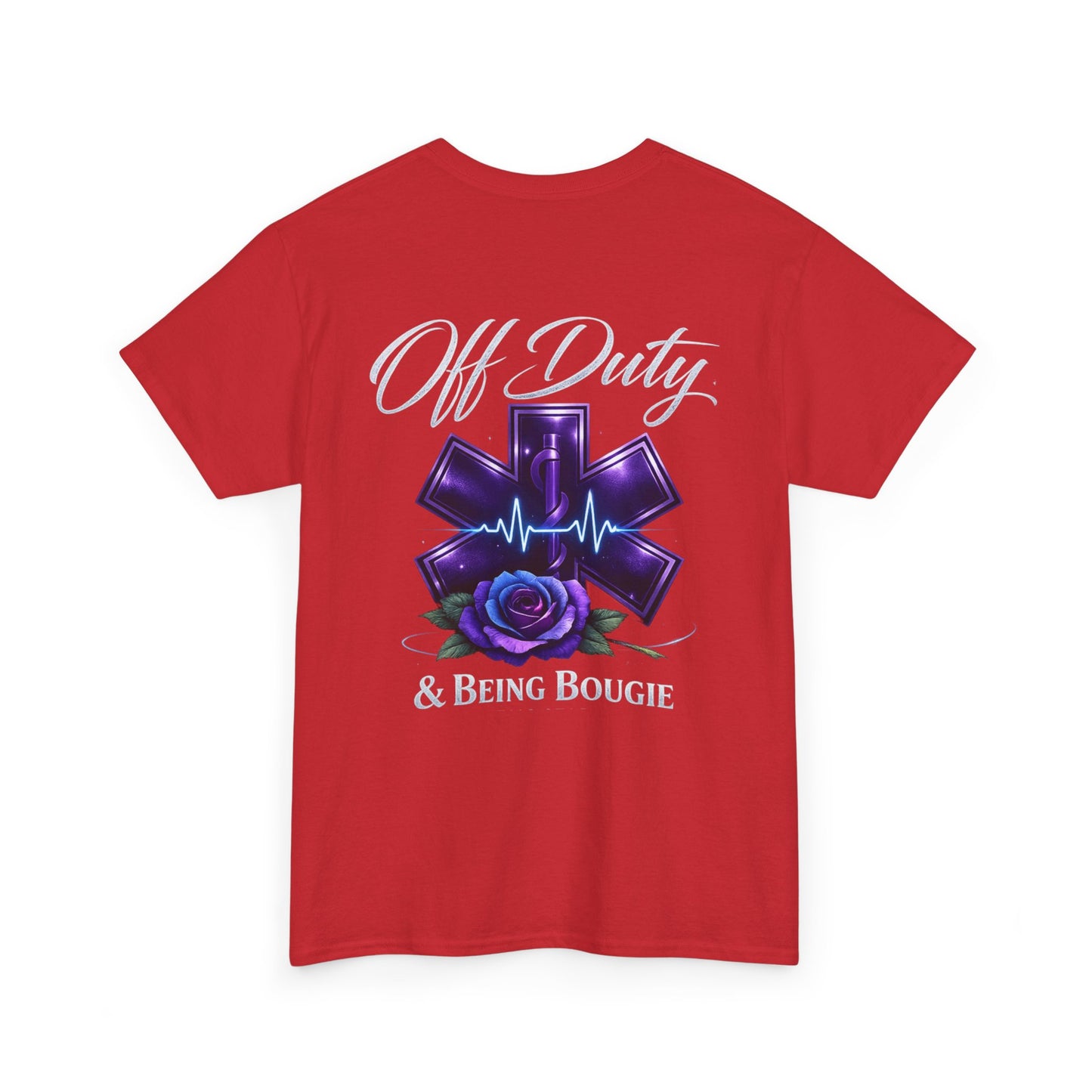 EMS Off Duty Bougie Tee — Feminine First Responder Shirt