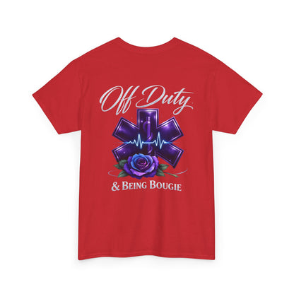 EMS Off Duty Bougie Tee — Feminine First Responder Shirt