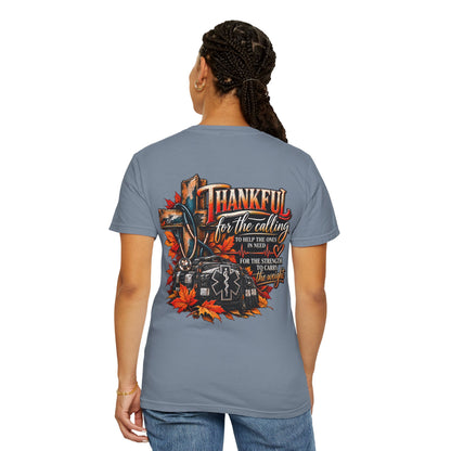 Thankful for the Calling | EMS Faith & Thanksgiving T-Shirt