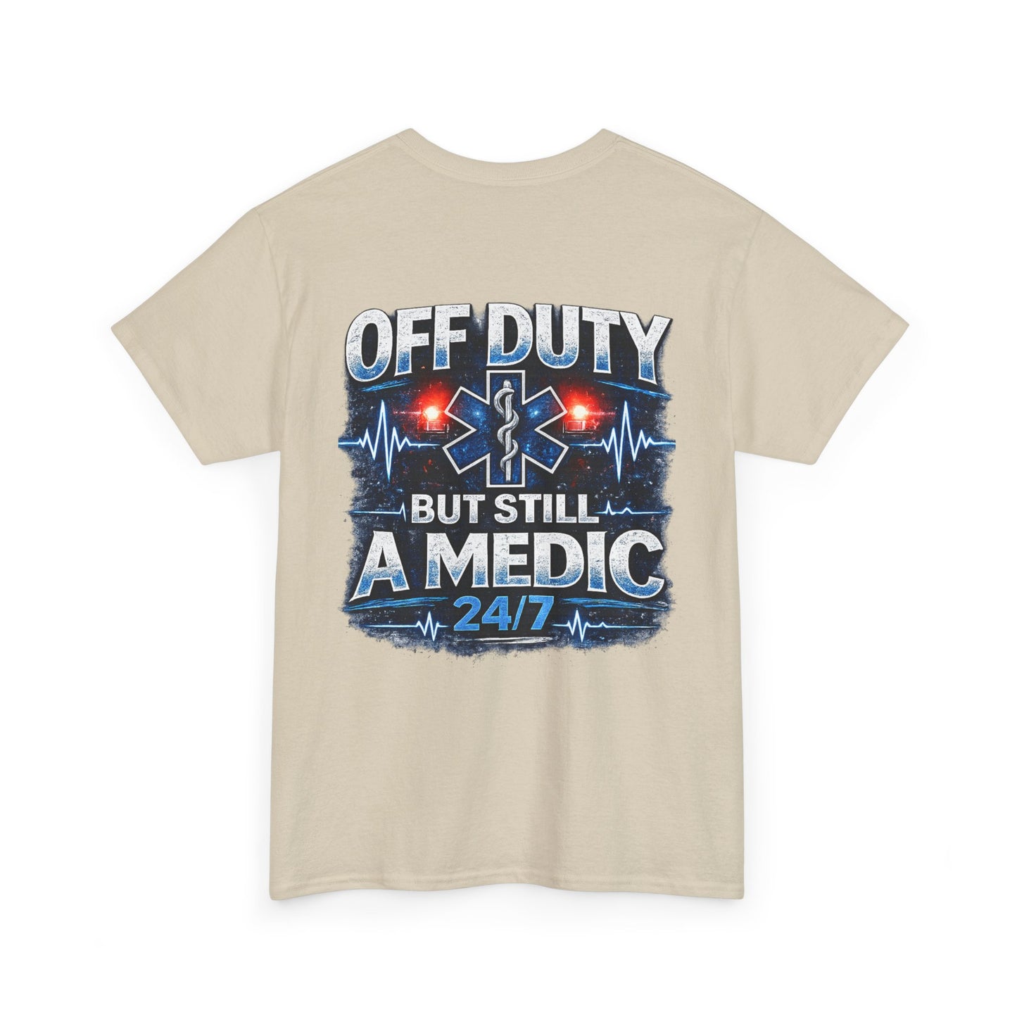 EMT Paramedic Tee — "Medic 24/7" First Responder Gift