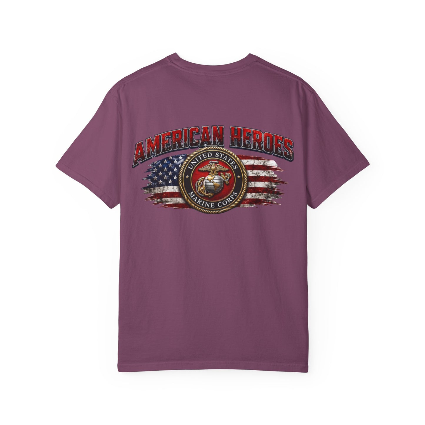 USMC 'American Heroes' Garment-Dyed T-Shirt