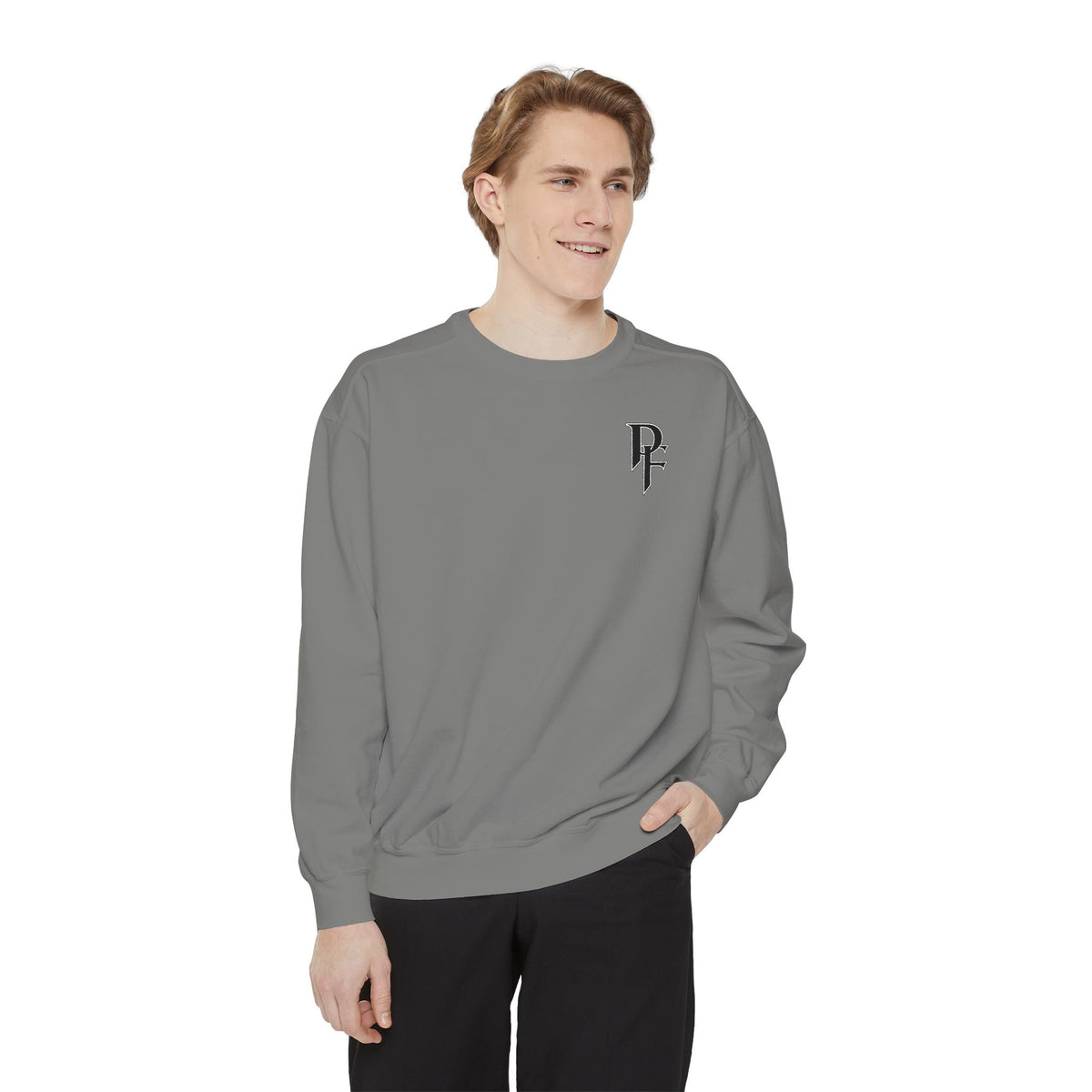 Cancer Awareness Sweatshirt  EMS Edition– Pink Ribbon Fighter Graphic Crewneck