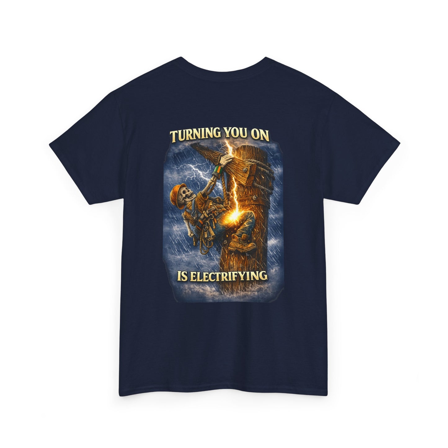 Lineman Tee Shirt — Proud Lineman Workwear Tee
