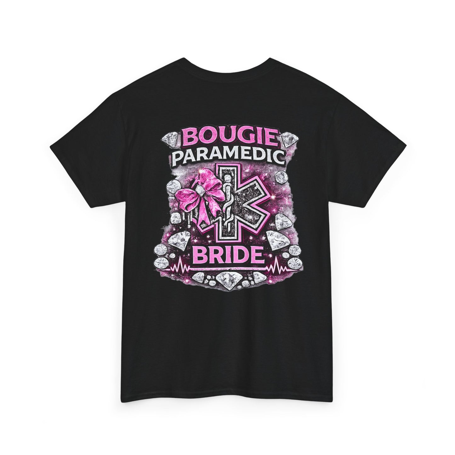Bougie Paramedic Bride T-Shirt — EMS First Responder Bride Gift