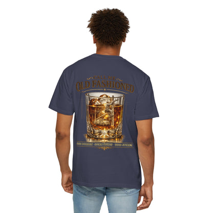Lineman Bourbon & Storm Chaser T-Shirt — "Call Me Old Fashioned"