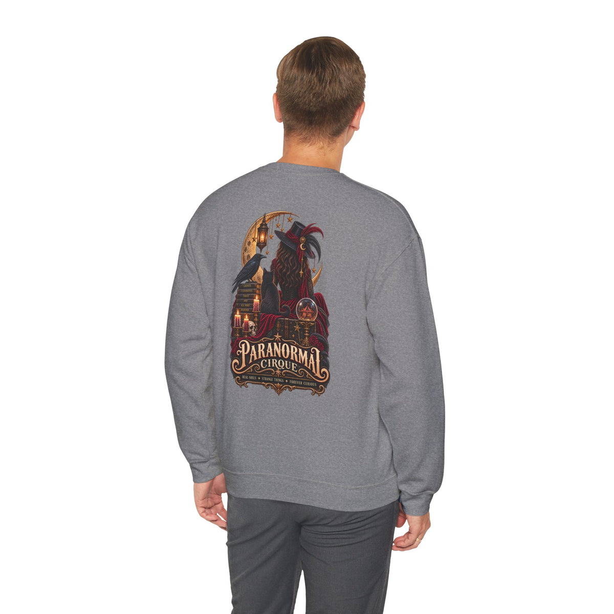 Paranormal Cirque | Real Souls, Strange Things & Forever Curious Gothic Shirt
