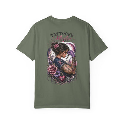 Tattooed Medic T-Shirt — "She Wears Her Heart on Her Sleeve"