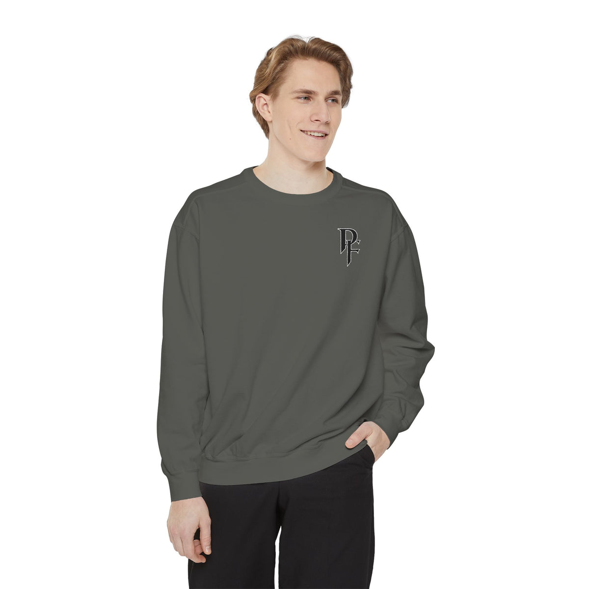 Cancer Awareness Sweatshirt  EMS Edition– Pink Ribbon Fighter Graphic Crewneck