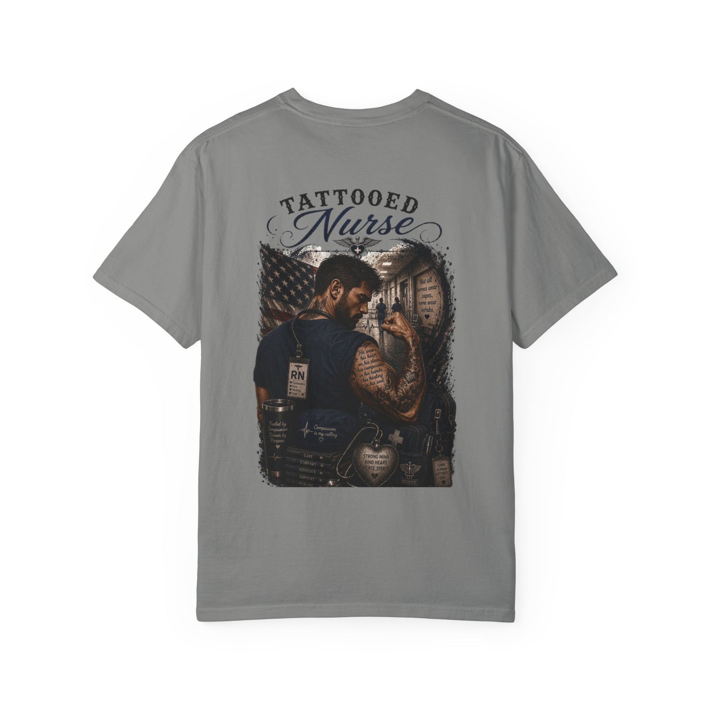 Tattooed Nurse Compassion Is My Calling T-shirt | RN Tattoo-Inspired Shirt