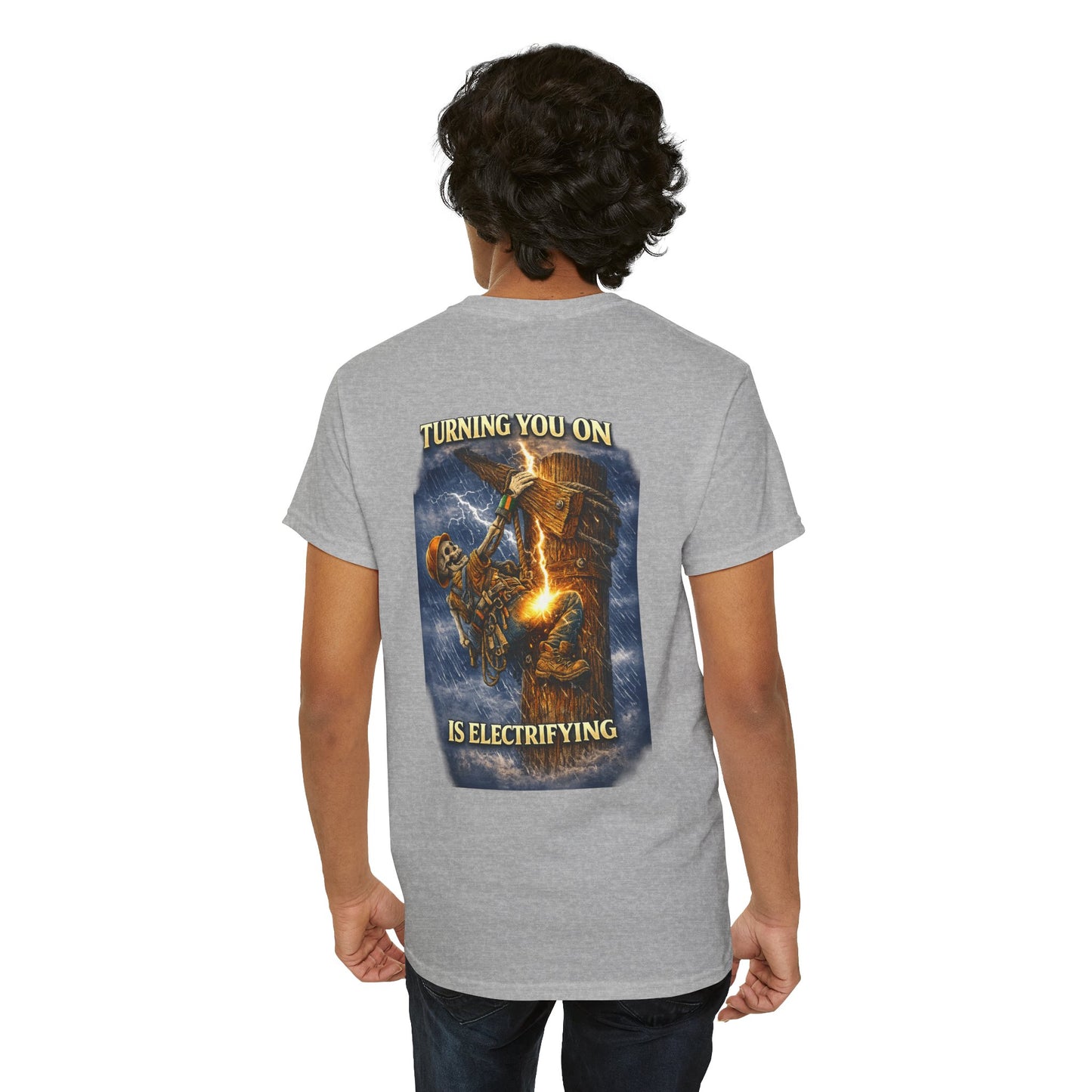 Lineman Tee Shirt — Proud Lineman Workwear Tee
