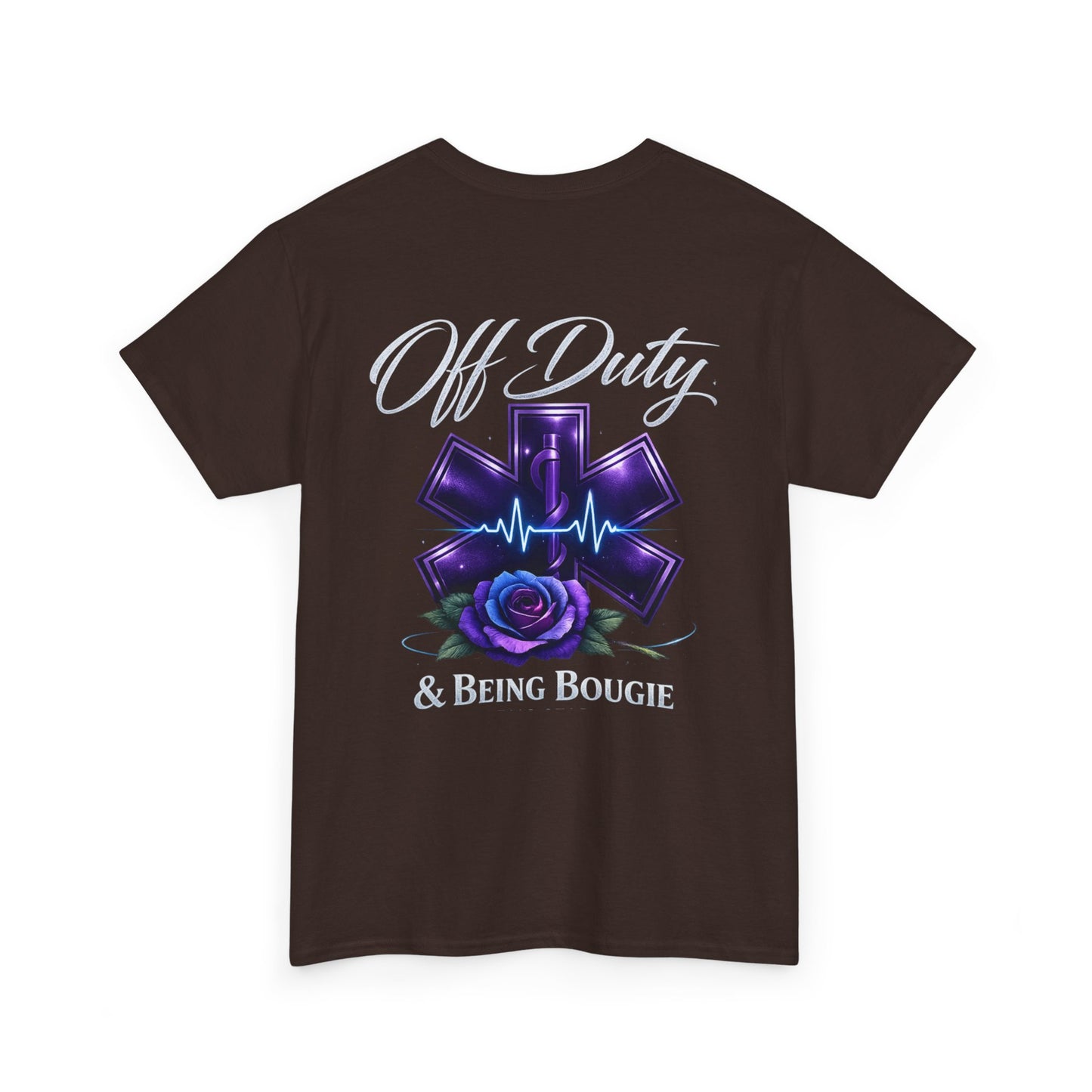 EMS Off Duty Bougie Tee — Feminine First Responder Shirt
