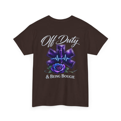 EMS Off Duty Bougie Tee — Feminine First Responder Shirt