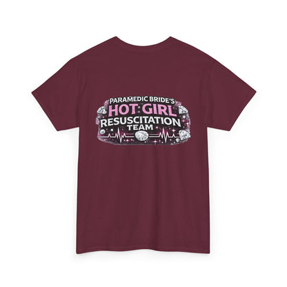 Paramedic Bridal Party Tee — 'Maid of Honor' EMS Wedding Shirt