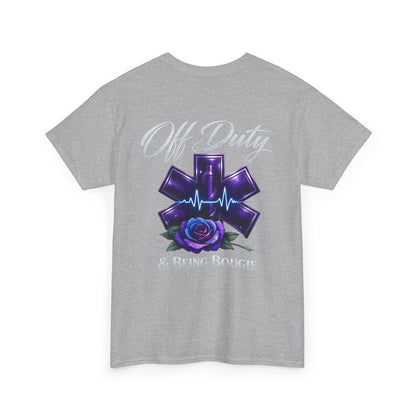 EMS Off Duty Bougie Tee — Feminine First Responder Shirt