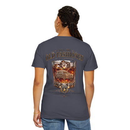 Police Bourbon & Brotherhood T-Shirt — "Call Me Old Fashioned"