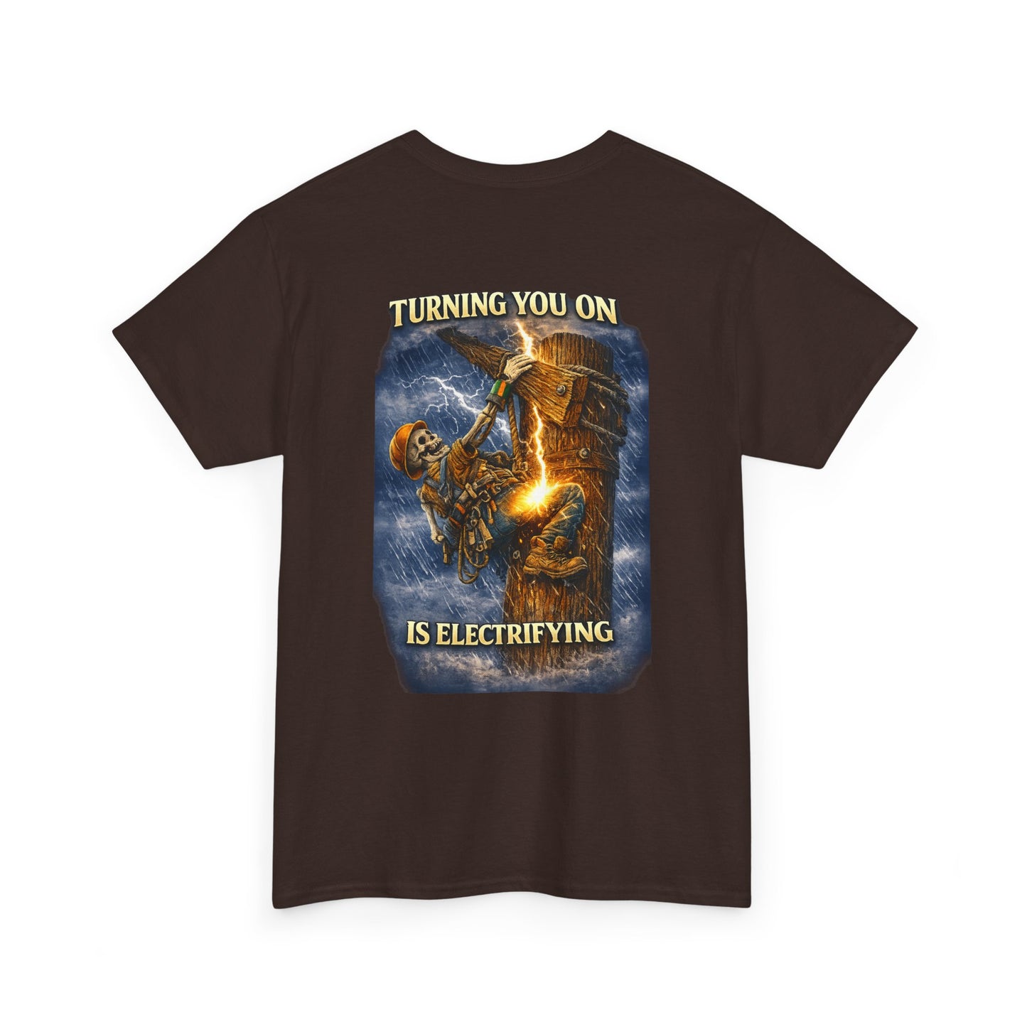 Lineman Tee Shirt — Proud Lineman Workwear Tee